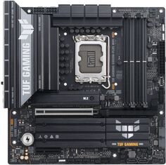 Материнская плата mATX ASUS TUF GAMING B860M-PLUS WIFI (LGA1851, B860, 4*DDR5, 4*SATA, 3*M.2, WiFi, BT, 6*USB 3.2, USB 2.0, USB Type-C, PCIe, DP, HDMI