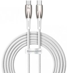 Кабель интерфейсный Baseus CADH000802 Glimmer 2m White