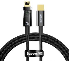 Кабель интерфейсный Baseus CATS000001 Explorer 1m Black