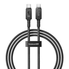 Кабель интерфейсный Baseus P10355800111-00 Unbreakable 1m Cluster Black
