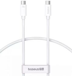 Кабель интерфейсный Baseus P10365200211-03 CB000064 Type-C/Type-C 1м Moon White
