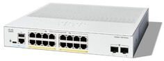 Коммутатор Cisco C1300-16P-2G Catalyst 1300 16x 10/100/1000 RJ-45 PoE+, 2x1Gb SFP uplinks, PoE+ 120W, Fanless