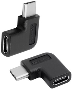Адаптер переходник VCOM CA440R USB 3.1 Type-C -Type-C угловой