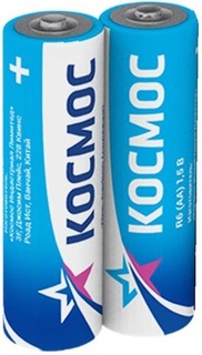 Батарейка Космос KOCR6 солевые, 2 шт, АА (LR6, R6, UM3)