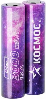 Аккумулятор Космос KOC18650Li30UL20CS2 литий-ионный, 18650, 3000 мАч