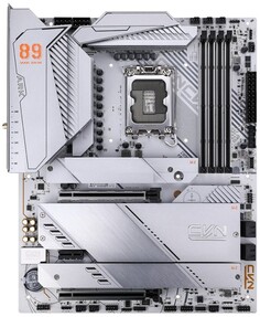 Материнская плата ATX Colorful CVN Z890D5 ARK FROZEN V20 (LGA1851, Z890, 4*DDR5 (8400), 2*PCIe, 5*M.2, 4*SATA, WiFi, BT, 7*USB 3.2, 2*USB 2.0, HDMI, D