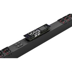 Блок розеток SNR SNR-PDU-A-24AL24ABL-32L3 с функцией измерения серии SNR тип A выход 24*C13/19L и 24*C13L с фиксаторами вход 32A IEC60309 (3P+N+E)