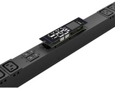 Блок розеток SNR SNR-PDU-A-30A06B-T32L3 с функцией измерения серии SNR тип A выход 30*C13 и 6*C19 вход клеммный терминал 32A