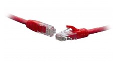 Кабель патч-корд F/UTP 5e кат. 0.5м SNR SNR-FU4-5E-005-LST-RD F/UTP 4-х парный cat.5e 0.5м LSZH standart красный