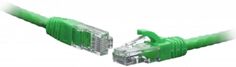 Кабель патч-корд U/UTP 5e кат. 0.3м SNR SNR-UU4-5E-003-LST-GN U/UTP 4-х парный cat.5e 0.3м LSZH standart зеленый