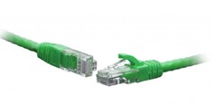 Кабель патч-корд U/UTP 5e кат. 0.5м SNR SNR-UU4-5E-005-LST-GN U/UTP 4-х парный cat.5e 0.5м LSZH standart зеленый