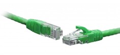 Кабель патч-корд U/UTP 5e кат. 1м SNR SNR-UU4-5E-010-LST-GN U/UTP 4-х парный cat.5e 1м LSZH standart зеленый