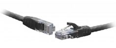 Кабель патч-корд U/UTP 6 кат. 3м SNR SNR-UU4-6-030-LST-BK U/UTP 4-х парный cat.6 3.0м LSZH standart чёрный