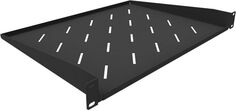 Полка консольная SNR SNR-SHELF-06035-20BC для шкафов глубиной 600мм, (глубина полки 350мм) распределенная нагрузка 20кг, цвет-черный