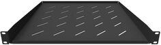 Полка консольная SNR SNR-SHELF-08045-20BC для шкафов глубиной 800мм, (глубина полки 450мм) распределенная нагрузка, 20кг, Цвет-черный