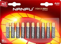 Батарейка Nanfu LR03 10B AAA (10шт.)
