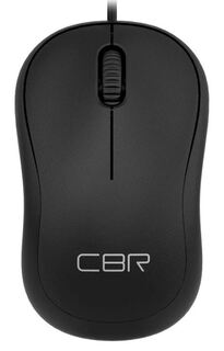 Мышь CBR CM 106 Black USB, оптич., 1000 dpi, 3 кн., 1.5 м