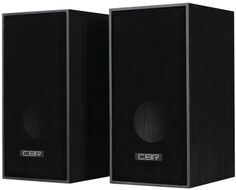 Компьютерная акустика 2.0 CBR CMS 700 питание USB, 2х3 Вт (6 Вт RMS), материал корпуса MDF, 3.5 мм линейный стереовход, цвет чёрный