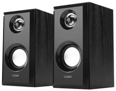 Компьютерная акустика 2.0 CBR CMS 710 питание USB, 2х3 Вт (6 Вт RMS), материал корпуса MDF, 3.5 мм линейный стереовход, цвет чёрный