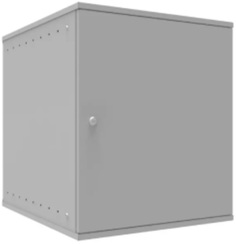 Шкаф настенный 19", 12U SNR SNR-TWC-12-MDL телекоммуникационный 12U, 523х600х599мм серия LITE (металлическая дверь)