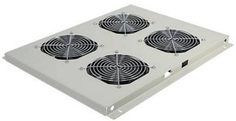 Вентиляторный блок SNR SNR-SHELF-4F-800G для шкафов TFC глубиной 800мм, 4 вентилятора, серый