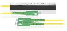 Делитель мощности SNR SNR-CPC-1x2-05/95-SC/APC оптический корпусный трехоконный 1х2-05/95 SC/APC