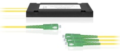 Делитель мощности SNR SNR-CPC-1x3-SC/APC оптический корпусный трехоконный 1х3 SC/APC