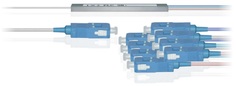 Делитель мощности SNR SNR-PLC-M-1x8-SC/UPC оптический планарный бескорпусный