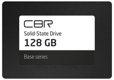 Накопитель SSD 2.5 CBR SSD-128GB-2.5-BS24b 128GB, 550/500MB/s, SATA III 6GB/s, TBW 64, OEM