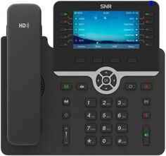 Телефон VoiceIP SNR SNR-VP-77-CG-P 20 SIP-аккаунтова, цветной дисплей, GigE, PoE, без БП