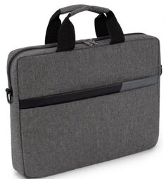 Сумка для ноутбука Digma N-370 14.5" серый/черный полиэстер