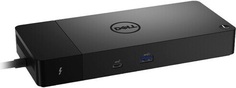 Док-станция Dell WD22TB4 210-BDTD Thunderbolt; 180W (USB-C) (2xDP 1.4; 1xHDMI 2.0; 2 x Thunderbolt 4; 2xUSB-C; 3xUSB-A; 1xRJ-45) (без EU кабеля)