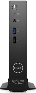 Компьютер Dell OptiPlex 3000 TC Celeron N5105/8GB/64GB SSD/noWiFi/noBT/no kbd/no mouse/Dell ThinOS/black