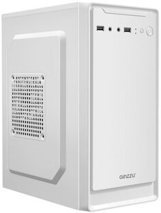 Корпус mATX Ginzzu B185 без БП, 2*USB 2.0