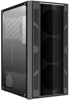 Корпус ATX Ginzzu CL150 без БП, боковая панель из закалённого стекла, 2*USB 2.0, USB 3.0