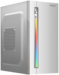 Корпус mATX Ginzzu D380 без БП, 2*USB 2.0