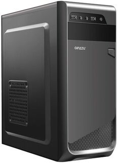 Корпус ATX Ginzzu A180 без БП, 2*USB 2.0