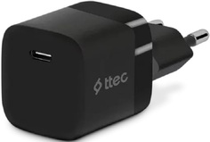Зарядное устройство сетевое TTEC 2SCP03S SmartCharger 30W PD USB-C Travel. Цвет: черный