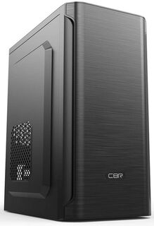 Корпус mATX CBR Mx10 БП PSU-ATX400-12EC 400W, 2*USB 2.0