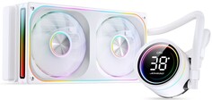 Система охлаждения жидкостная JONSBO TH-240 White LGA 1700/1200/115X/AM5/AM4 (TDP 260W, 2*120mm, 700-2400rpm, 37.3dBa) Ret