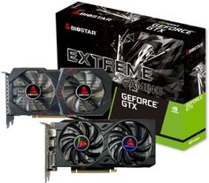 Видеокарта PCI-E Biostar GeForce GTX 1660 TI (VN1666TF69) 6GB GDDR6 192bit 12nm 1770/12000MHz DVI HDMI DP