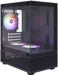 Корпус mATX 1STPLAYER MIKU Mi2-A ARGB Black