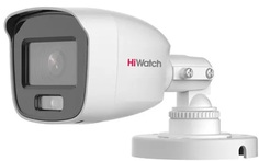 Видеокамера HiWatch DS-T500L(B) (3.6mm) цилиндрическая мини 3K с поддержкой аудиосвязи и технологией COLORVU