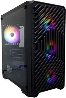 Корпус mATX 1STPLAYER TRILOBITE T5 ARGB Black T5-BK-4F7