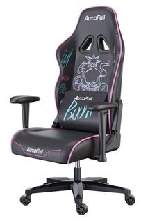 Кресло игровое AutoFull AF111BM серия C3, цвет: черный