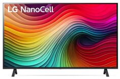 Телевизор LG 43NANO80T6A.ARUG 43" синяя сажа 4K Ultra HD 60Hz DVB-T DVB-T2 DVB-C DVB-S DVB-S2 USB WiFi Smart TV