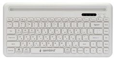 Клавиатура Wireless Gembird KBW-8 84кл, подставка для телефона, BT 5.1, белая