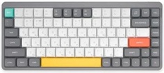 Клавиатура Wireless Nuphy AIR75v2 QMK, Lunar Gray, RGB, Hot Swap, Red Switch