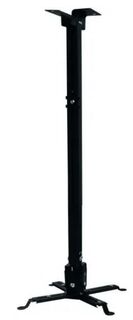 Кронштейн Buro PR04-140B для проектора черный макс.20кг потолочный поворот и наклон (1998615)