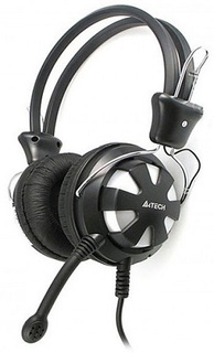 Гарнитура A4Tech HS-28 Silver/Black 567947